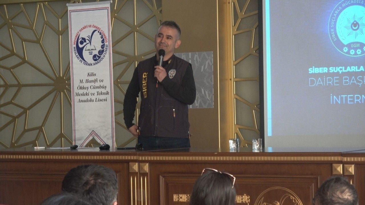 Kilis’te öğretmenlere siber güvenlik semineri düzenlendi