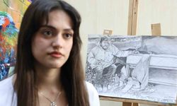 16 yaşındaki depremzede ressam, asrın felaketini sanatıyla yansıttı