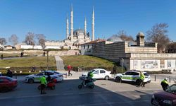 Edirne’de motosiklet sürücülerine sıkı denetim