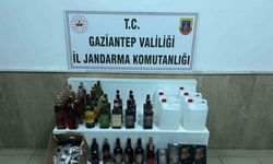 Gaziantep’te sahte ve kaçak alkol operasyonu: 1 gözaltı