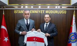 TFF Başkanı Hacıosmanoğlu, İstanbul Emniyet Müdürü Selami Yıldız’ı ziyaret etti