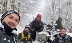 Yaylanın zirvesinde ATV’lerle Off-Road keyfi