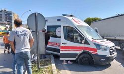 Ambulans şoförünün dikkati faciayı önledi