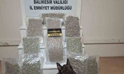 Balıkesir’de 12 kilo esrar ele geçirildi