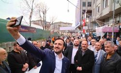 Başkan Özdemir’den pazar ve esnaf ziyareti