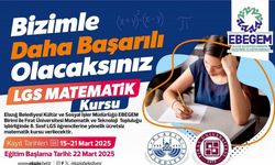 Elazığ’da LGS’ye hazırlanan öğrencilere ücretsiz matematik kursu