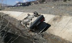 Isparta’da otomobilin çarptığı yaya, sulama kanalına düşerek can verdi