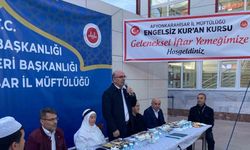 Kur’an Kursu öğrencileri İftarda buluştu