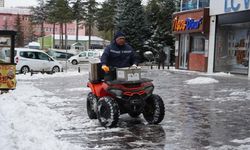 Niğde Belediyesi’nden kar yağışı ve tipiye karşı hızlı ve etkin müdahale