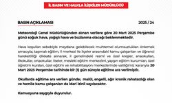 Niğde’de eğitime 1 gün ara verildi