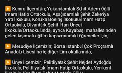 Ordu’nun 12 ilçesinde eğitime kar engeli