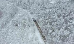 Ordu’nun kırsalında karla mücadele: Bir günde 791 kilometre yol açıldı