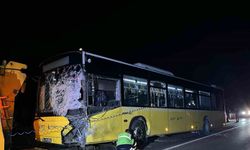 Sarıyer’de İETT otobüsü ile hafif ticari araç çarpıştı: 1 ölü