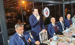 Şehit yakınları ve  gaziler iftarda bir arayageldi