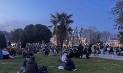 Sultanahmet’te ilk iftar heyecanı