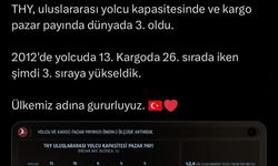 THY dünyada 3’üncü sıraya yükseldi