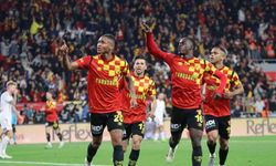 Trendyol Süper Lig: Göztepe: 1 - Samsunspor: 0 (İlk yarı)