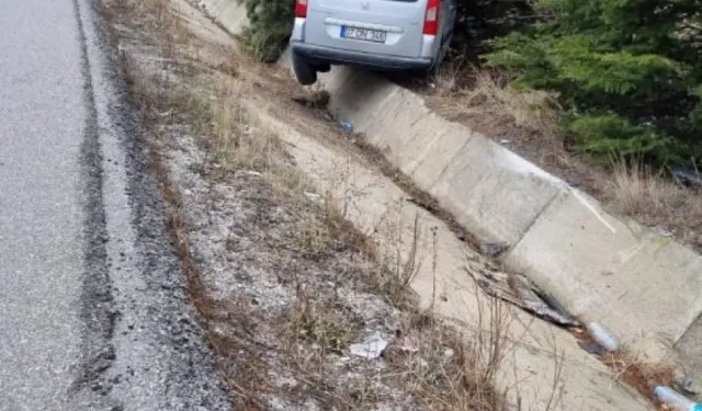 Afyonkarahisar’da trafik kazası, 2 yaralı