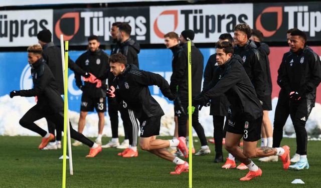 Beşiktaş, Eyüpspor maçı hazırlıklarını tamamladı