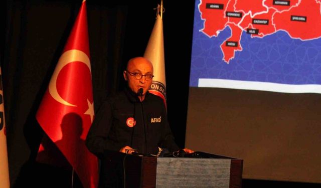 Çanakkale AFAD İl Müdürü Artun: "Afet coğrafyasıyız, bunlarla beraber yaşamayı öğrenmeliyiz"