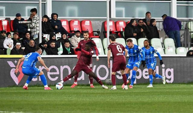 Trendyol Süper Lig: Bodrum FK: 1 - Atakaş Hatayspor: 0 (İlk yarı)