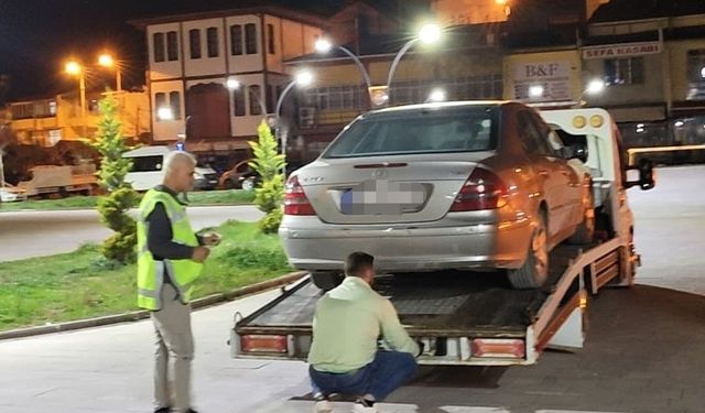 Attığı drift 46 bin TL’ye patladı, 60 gün aracından ve ehliyetinden oldu