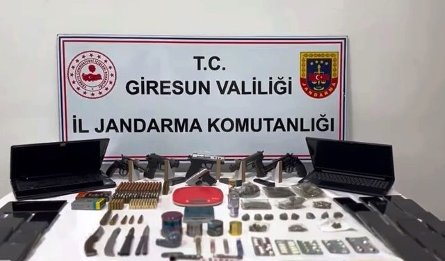 Giresun merkezli 9 ilde uyuşturucu operasyonu: 24 şüpheli tutuklandı