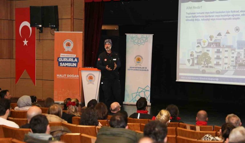 Büyükşehir arama kurtarma ekibinden 6 Şubat anma programı